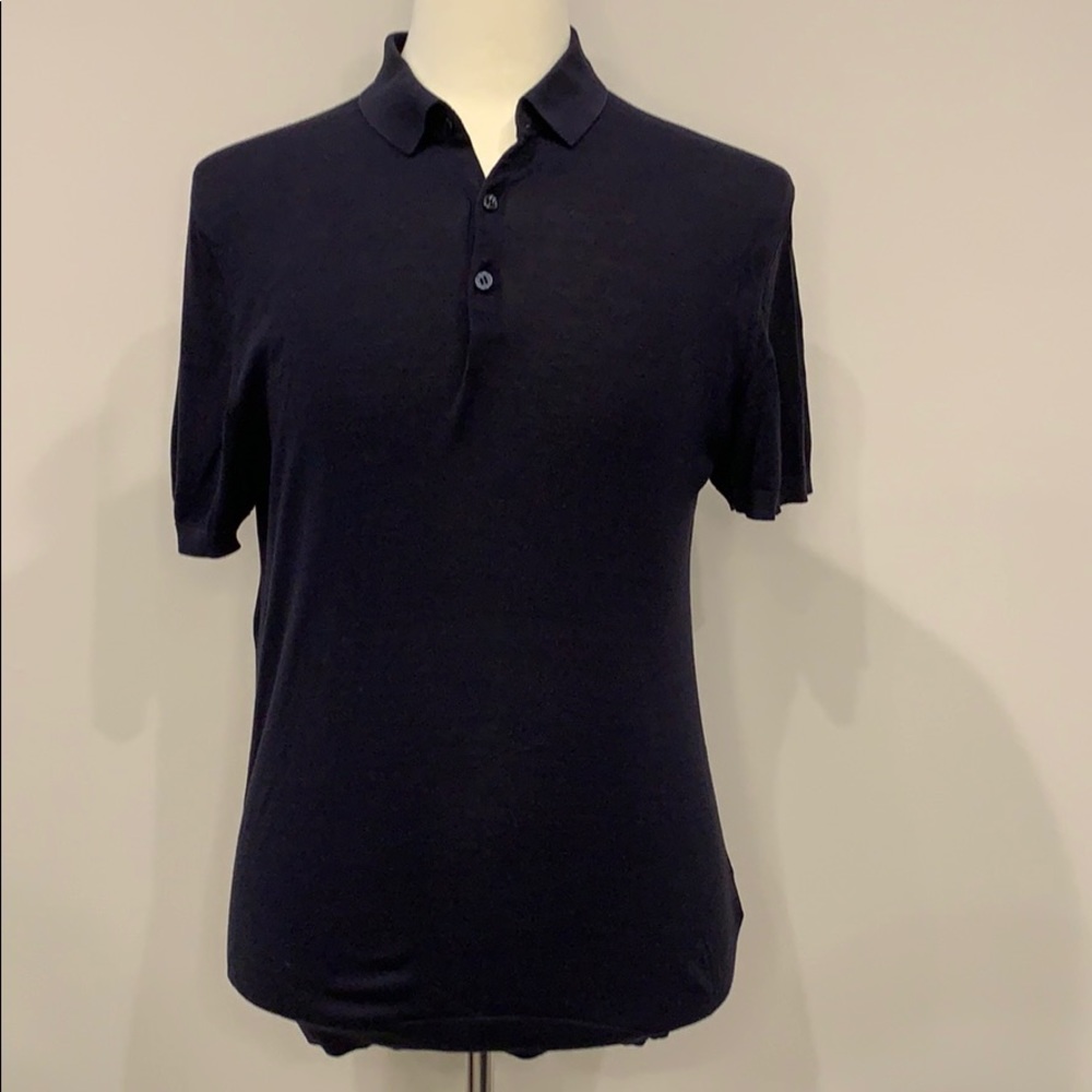 Navy Banana Republic polo